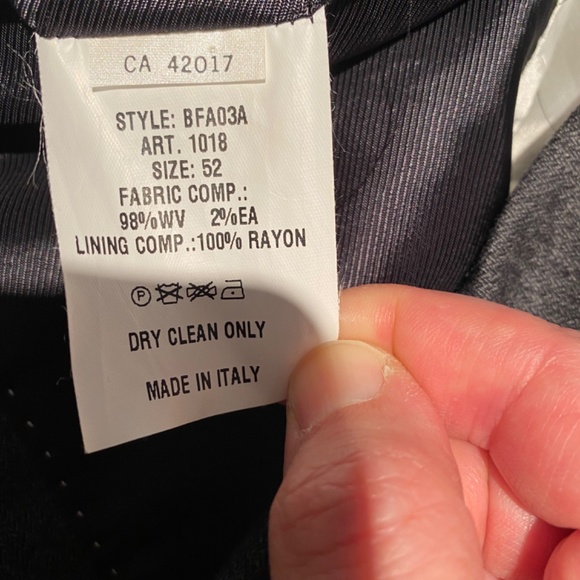 NEIL BARRETT Mens Blazer Grey Size 52 - Picture 6 of 7